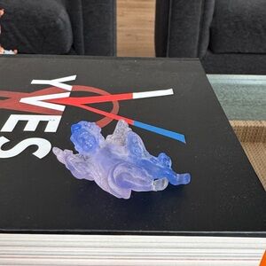 Daum Pat de Verre Cherub Ornament